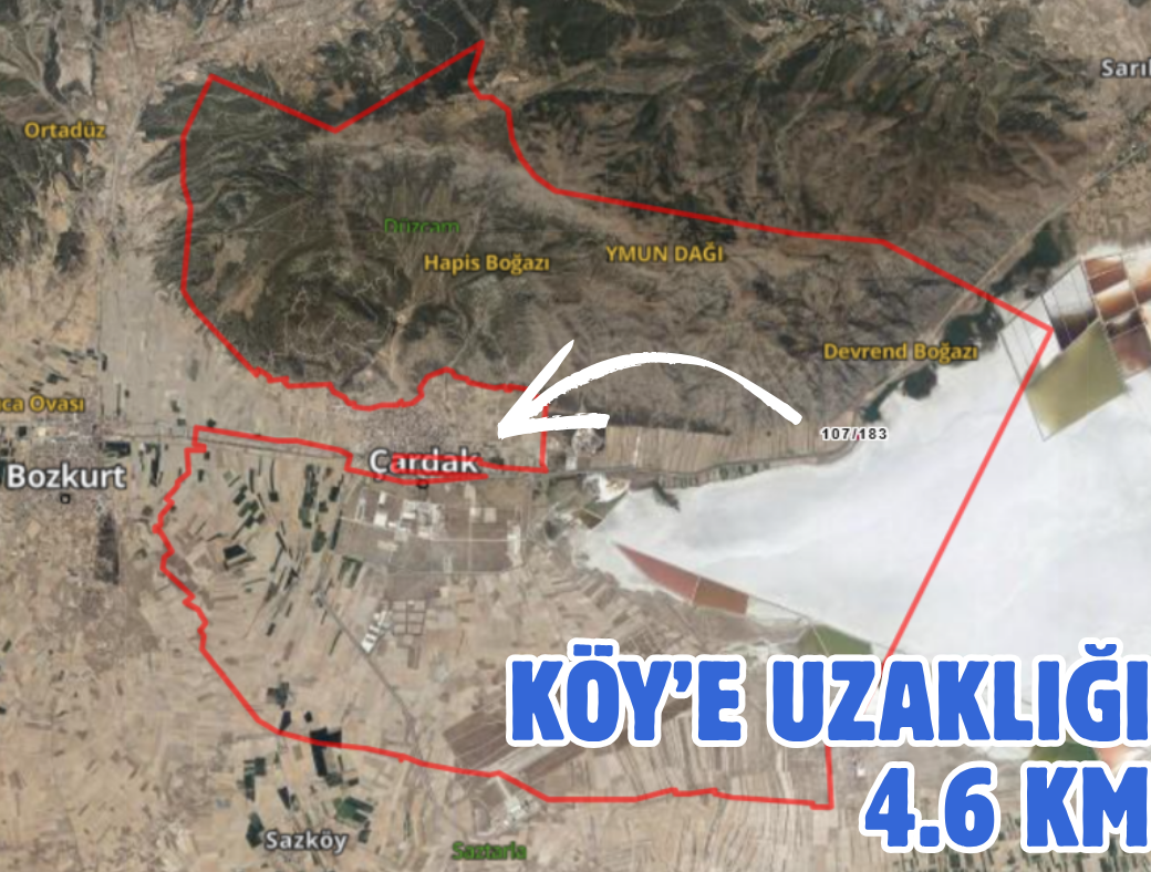 DENİZLİ ÇARDAK HÜRRİYET 1.957 M² TARLAMIZ SATILIKTIR - DENİZLİ ÇARDAK fotoğraf 2
